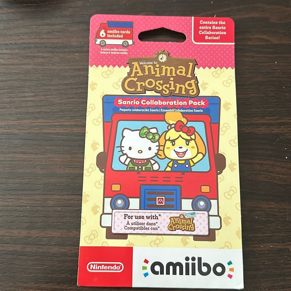 Animal Crossing Sanrio collaboration pack